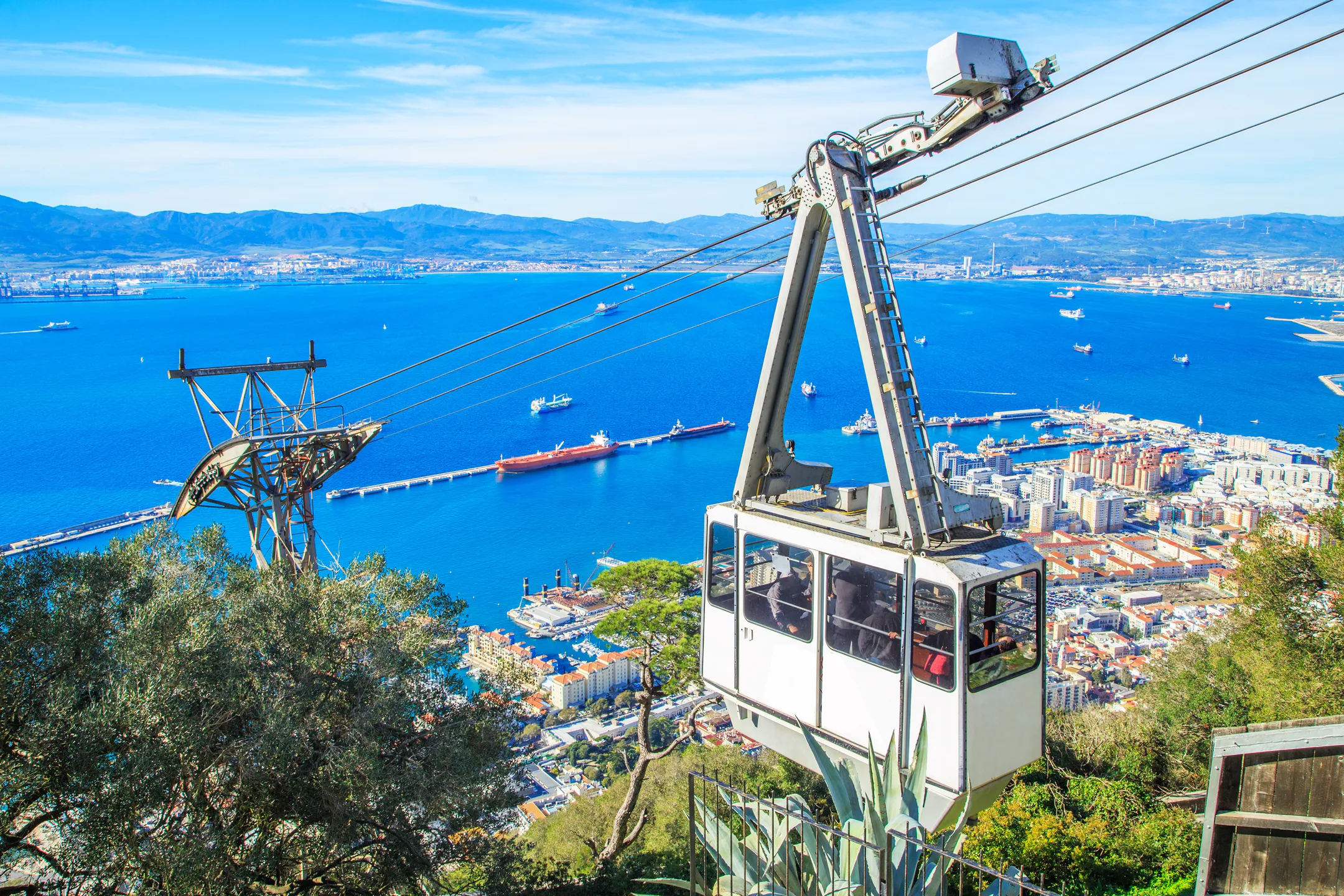 Tourists travel to Gibraltar for views like this