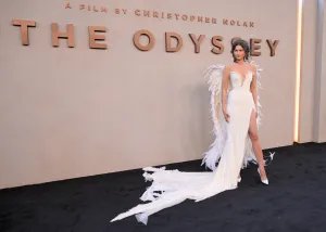 Zendaya - winged goddess at the premiere of "Odyssey" in New York 15 Zendaya,