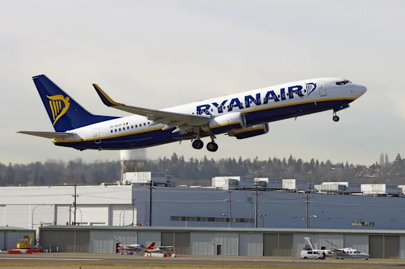 Boeing 737-800 from Ryanair.