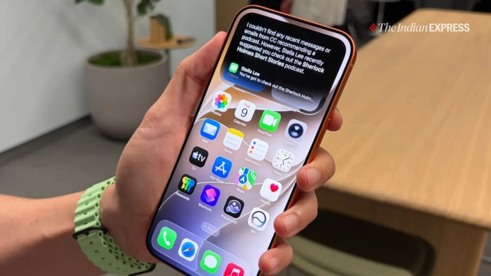 Apple used WWDC 2026 to showcase a revamped Siri and a broader artificial intelligence strategy focused on practical features integrated across all of its devices. (Image: Indian Express/Anuj Bhatia)