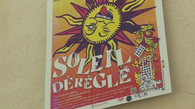 'It's very, very difficult': spectators and actors suffer in heat at Avignon festival, voices are raised to postpone it 22 Show presented at the Off festival in Avignon. The topic of global warming is omnipresent.