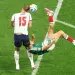 Dan Burn praises Elliot Anderson's performance for England 19 Dan Byrne guards the British defense line in eight rescue missions