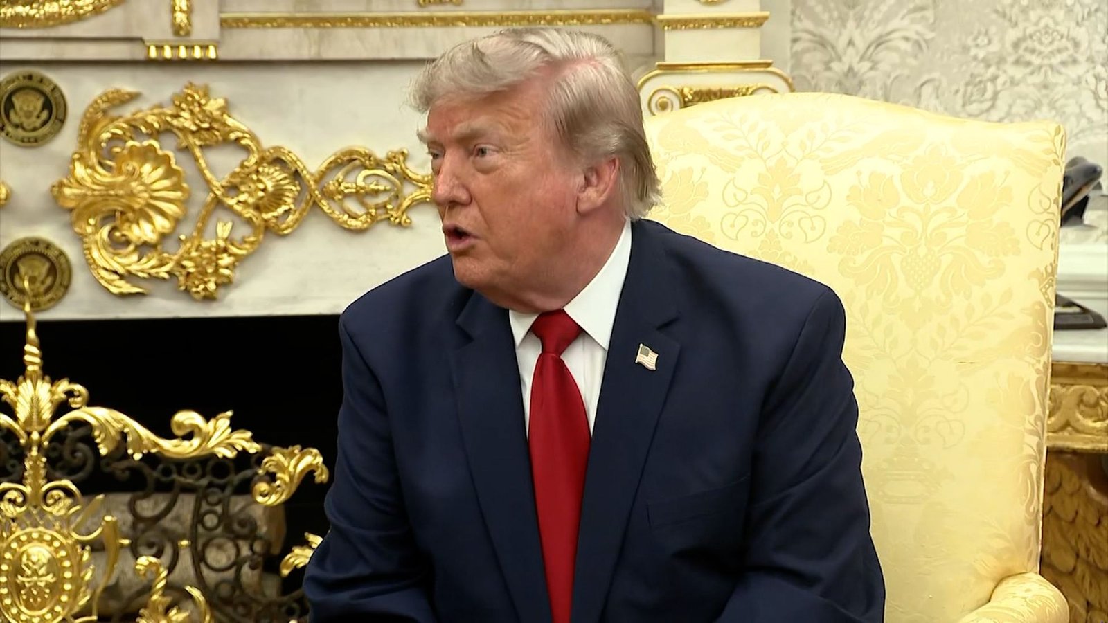 How aides and allies persuaded Trump to waive tolls in the Strait of Hormuz 17 Trump Hormuz.jpg