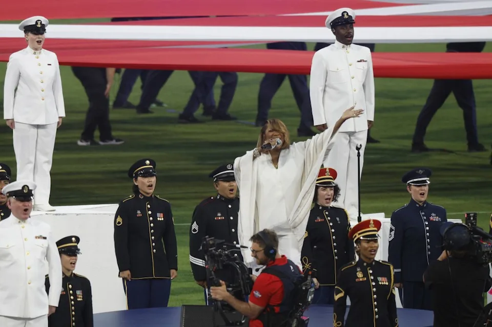MLB fans criticize Patti LaBelle's national anthem performance at All-Star Game in her hometown of Philadelphia: 'Totally disrespectful' 20 Legendary R&B singer Patti LaBelle is facing backlash online for performing the national anthem to kick off the 2026 MLB All-Star Game. STEPHEN M. FALK/EPA/Shutterstock