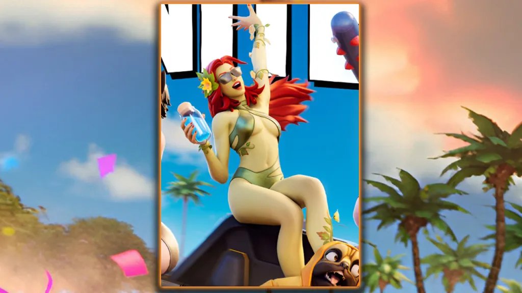 Summer Fortnite Poison Ivy Skin