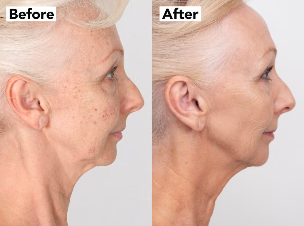 Debbie McGee's Age Spots