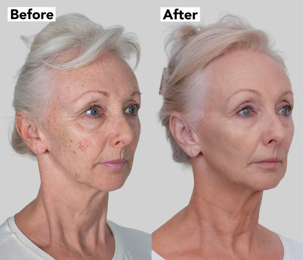 Debbie McGee's Age Spots