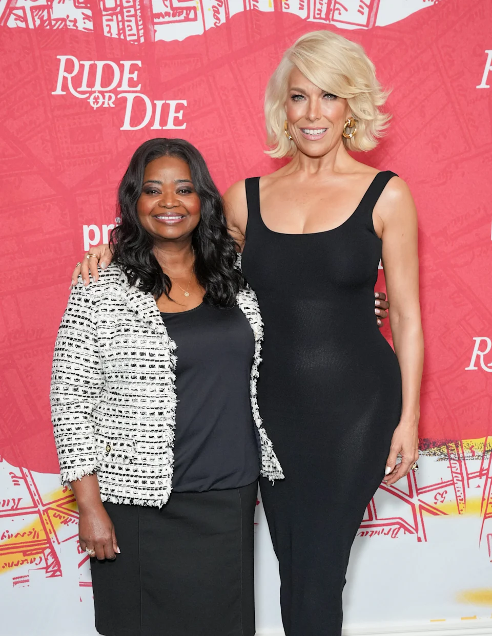 Ride or Die stars Hannah Waddingham and Octavia Spencer as they reimagine the tired 'woman of a certain age' label in a star-studded series 15 Octavia Spencer and Hannah Waddingham at Video's premiere