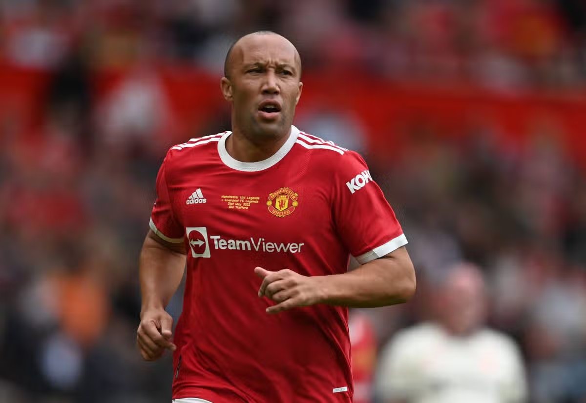 Michael Carrick received a third offer from the former Manchester United player to return to the club 16 Manchester United's Mikael Silvestre during the Legends of the North match between Manchester United and Liverpool at Old Trafford.