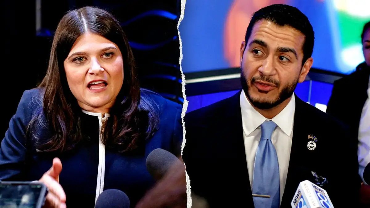 Bernie Sanders and Ocasio-Cortez endorse El-Sayed in Michigan primaries 18 Composite image of Michigan U.S. Senatorial candidate Rep. Haley Stevens, D-Mich., and Michigan U.S. Senatorial candidate Abdul El-Sayed.