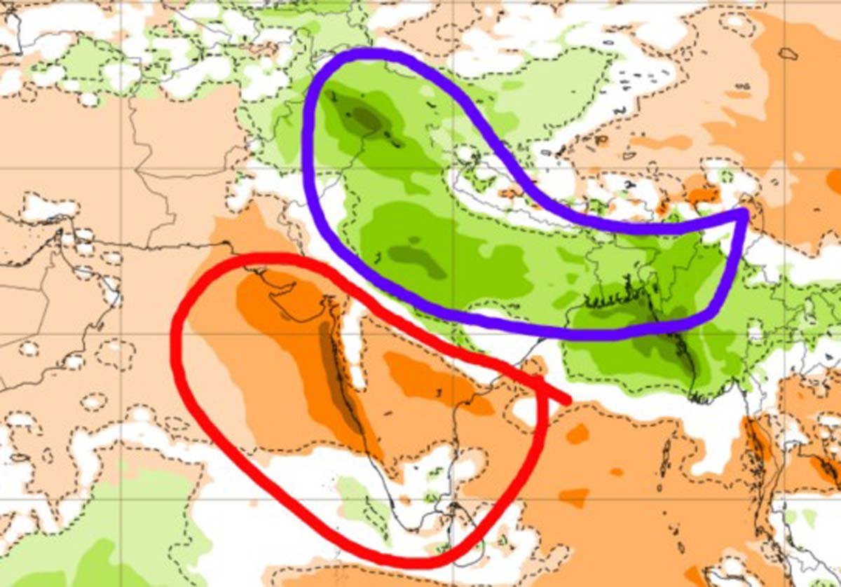monsoon reversal