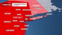 New York tornado risk increases Saturday as severe thunderstorms move in - NBC New York 20