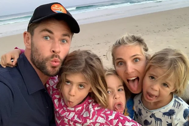 Chris Hemsworth shares a sweet tribute to his "gorgeous" wife of 15 years, Elsa Pataky 16 Chris Hemsworth and Elsa Pataky with their children - daughter India and twin boys Sasha and Tristan