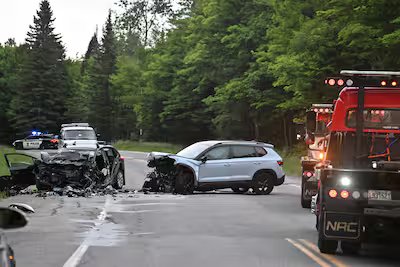 The beginning of a disastrous construction holiday: 3 people died in a car accident in the Laurentians 18 Four people were injured in a head-on collision in the municipality of Lantiers, Laurentians, July 17, 2026.