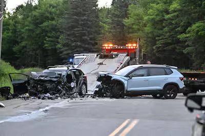 The beginning of a disastrous construction holiday: 3 people died in a car accident in the Laurentians 16 Four people were injured in a head-on collision in the municipality of Lantiers, Laurentians, July 17, 2026.