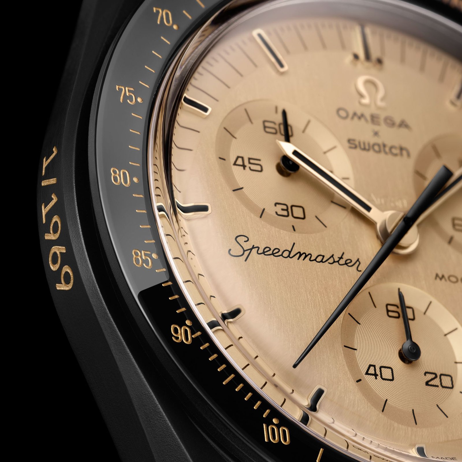 Omega × Swatch Speedmaster MoonSwatch Mission To The Moon 1969, numbered on case
