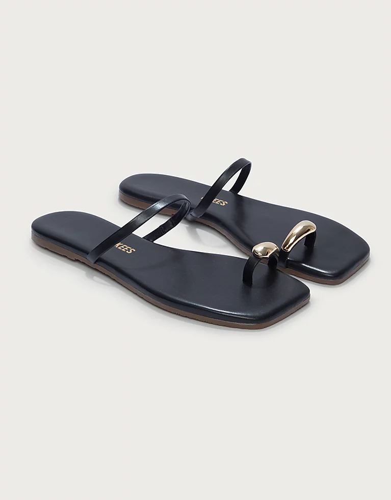 Tkees Colette Gold Toe Sandals | White company