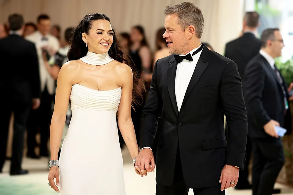 Matt Damon Talks About His 20-Year Marriage to Wife Luciana Damon: 'The Best Thing of My Life' (Exclusive) 13 Luciana Damon and Matt Damon attend the 2024 Met Gala at the Metropolitan Museum of Art on May 6, 2024 in New York City. Photo: Dimitrios Kambouris/Getty
