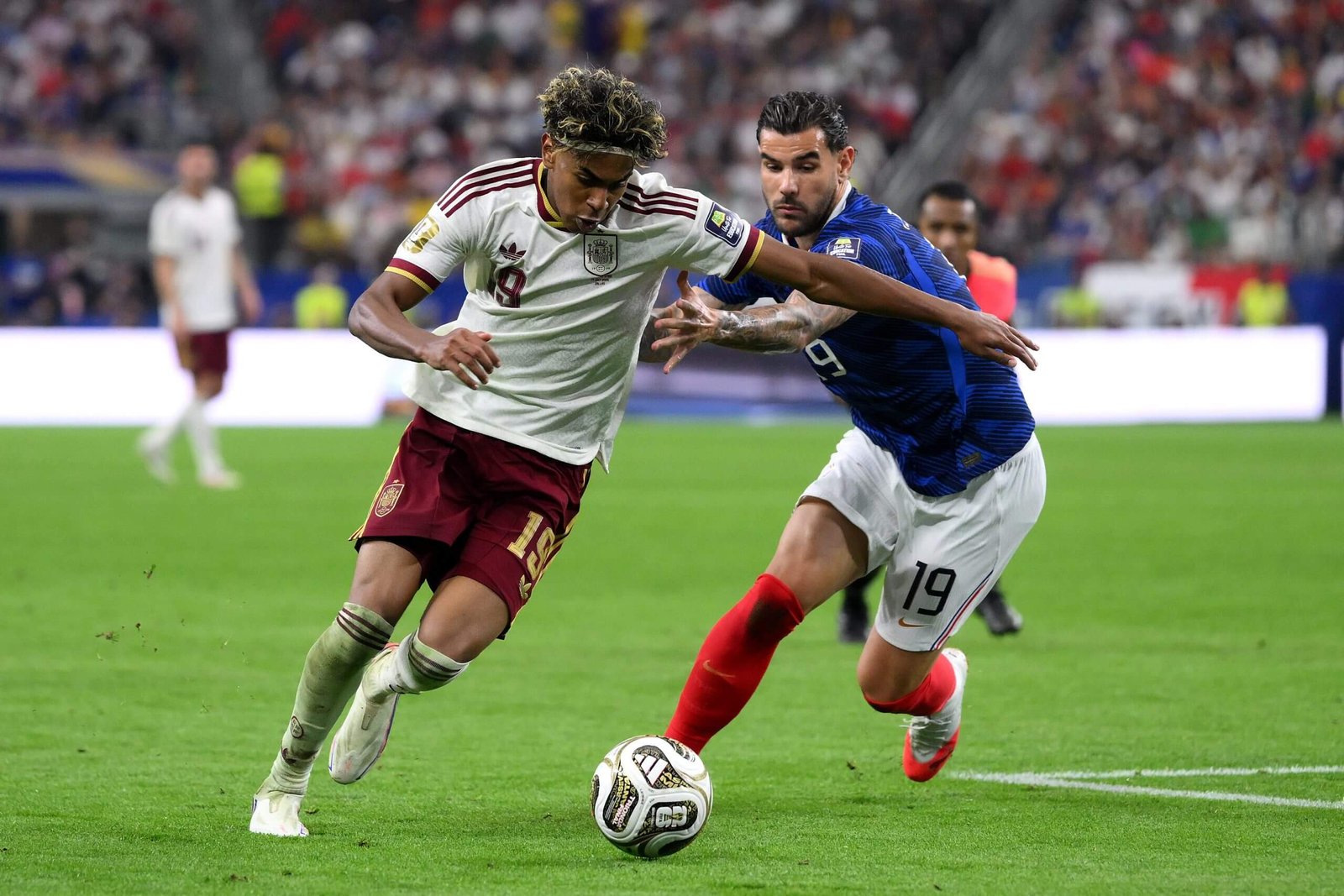 Lamin Yamal takes responsibility in the match against France