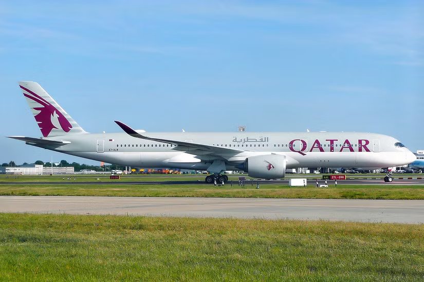 Qatar Airways Launches 2 New Major Long Haul Routes in 1 Day (Full Schedule) 37 Taxiing a Qatar Airways A350-900