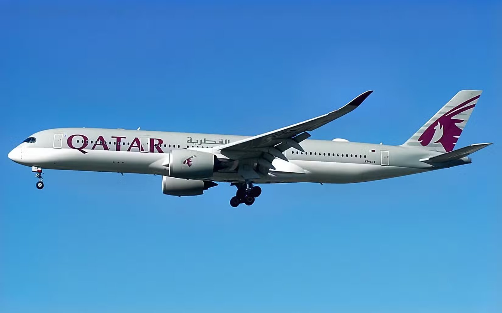 Qatar Airways Launches 2 New Major Long Haul Routes in 1 Day (Full Schedule) 33 Qatar Airways A350-900 at the finale