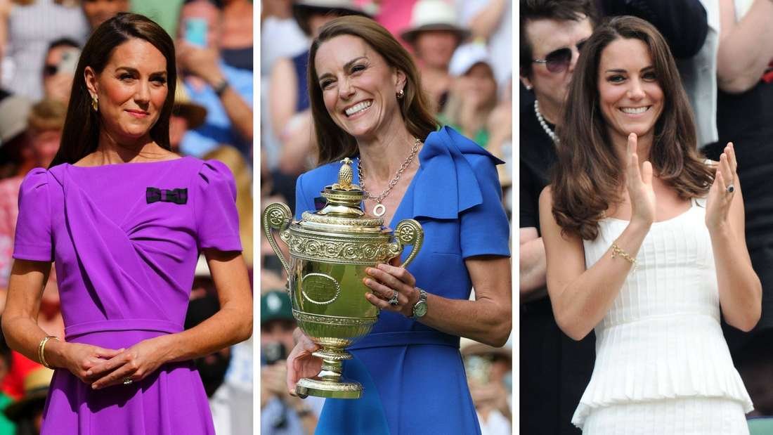 Kate Middleton at Wimbledon.