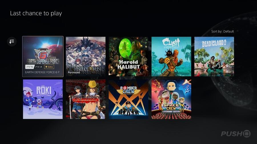 Removal of additional PS Plus games, August 2026 2