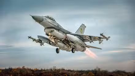 F-16 fighters appeared in the skies of Ukraine in August 2024.