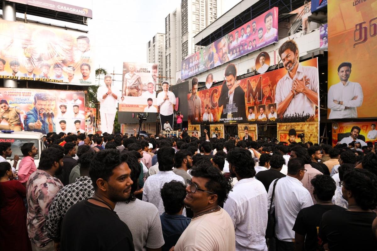 In Pictures: CM Vijay's 'Jana Nayagan' sends fans into a frenzy 23 1784793611 471 In Pictures CM Vijays Jana Nayagan sends fans into a
