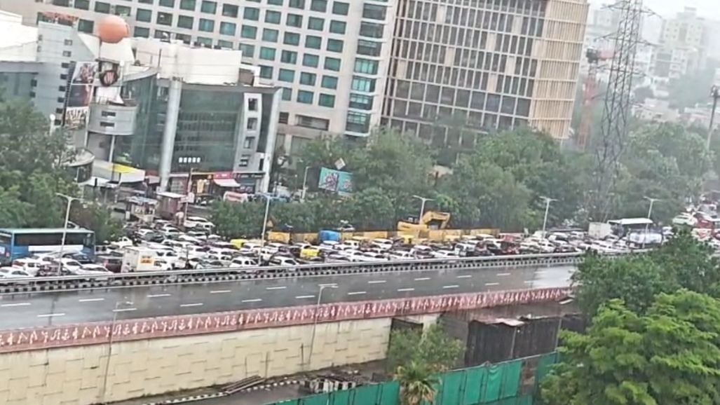 Ahmedabad receives over 5 inches of rain in 6 hours, many roads and underpasses are closed due to flooding, schools and colleges are advised to vacate immediately 39 Cork.jpg