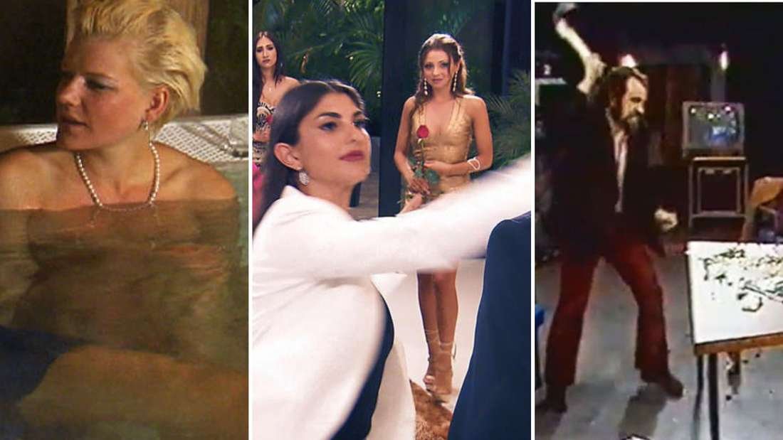 A slap in the face of the Bachelor, bullying at the dacha and other scandals: the photo series shows the biggest TV scandals in Germany.