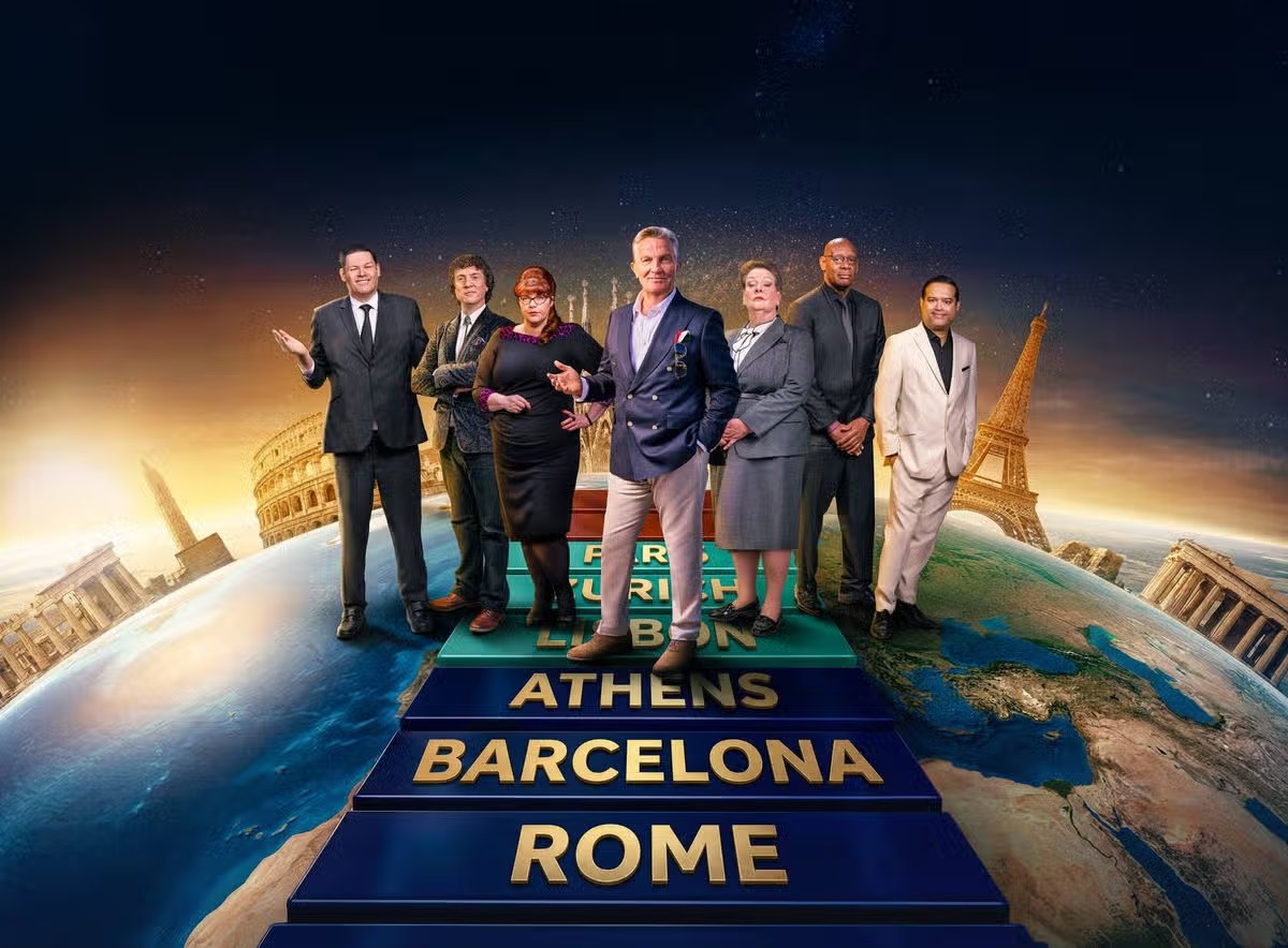 “I made an awkward comment to Bradley Walsh - he responded well.” 14 Chasing around the world