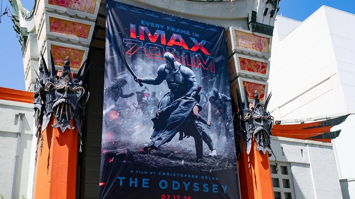 Elon Musk plans to create an AI version of "Odyssey" after criticism of Nolan's casting 17 The TCL Chinese Theater tent during the IMAX premiere of