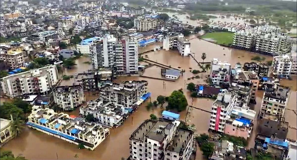Heavy downpours in Gujarat PDO