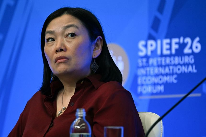 'Up in Smoke': Attacks on the 'Russian Amazon' Bring Putin's War Closer to Home 14 General Director of the largest Russian online retailer Wildpers Tatyana Kim at the St. Petersburg International Economic Forum (SPIEF) on June 5.