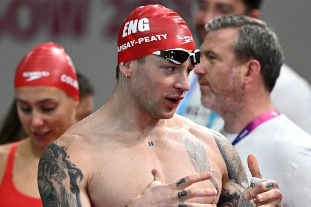 Gordon Ramsay's son-in-law Adam Ramsay-Petey to debut under new name at Commonwealth Games after family feud 15 Adam Peaty from England