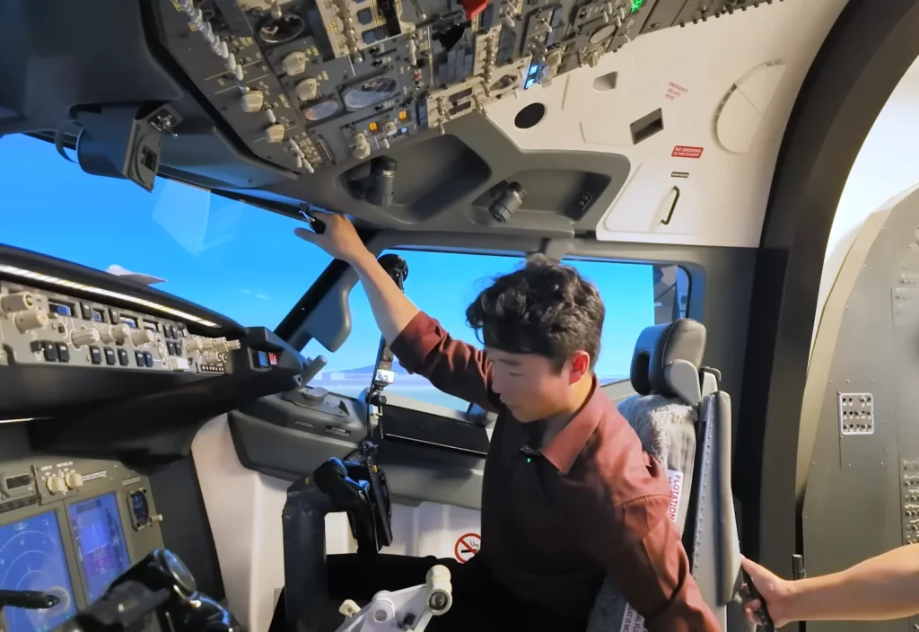 A North Korean Air Force pilot who fled the country achieved his dream for the first time by flying a Boeing 737.