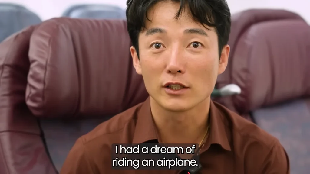 A North Korean Air Force pilot who fled the country achieved his dream for the first time by flying a Boeing 737.