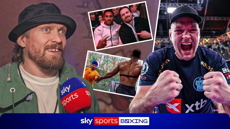 Anthony Joshua: Oleksandr Usyk's team calls on British fighter to 'demonstrate greatness' in rematch against Christian Prenga | Boxing News 17 USYK
