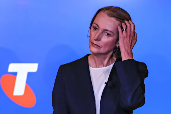 Telstra chief executive Vicky Brady has apologized for the network outage this month.