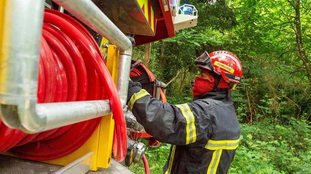 50 firefighters intervened in Neuvillette-en-Charny to put out a fire this Friday, July 24, 2026.