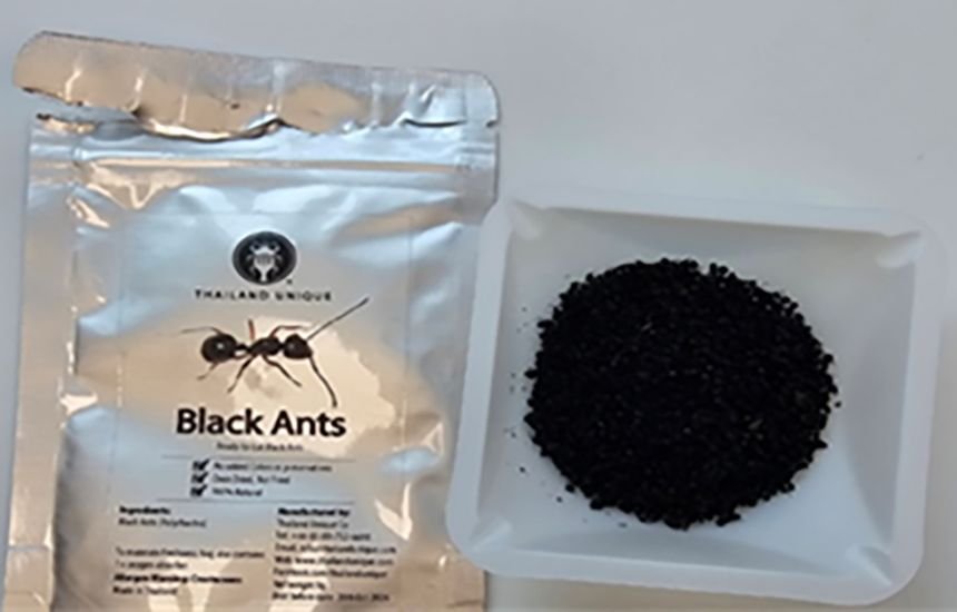A Michelin-starred restaurant in South Korea served ants for dessert. Now its owner could face jail time 12 According to the South Korean Ministry of Food and Drug Safety, this ant product is imported from Thailand.
