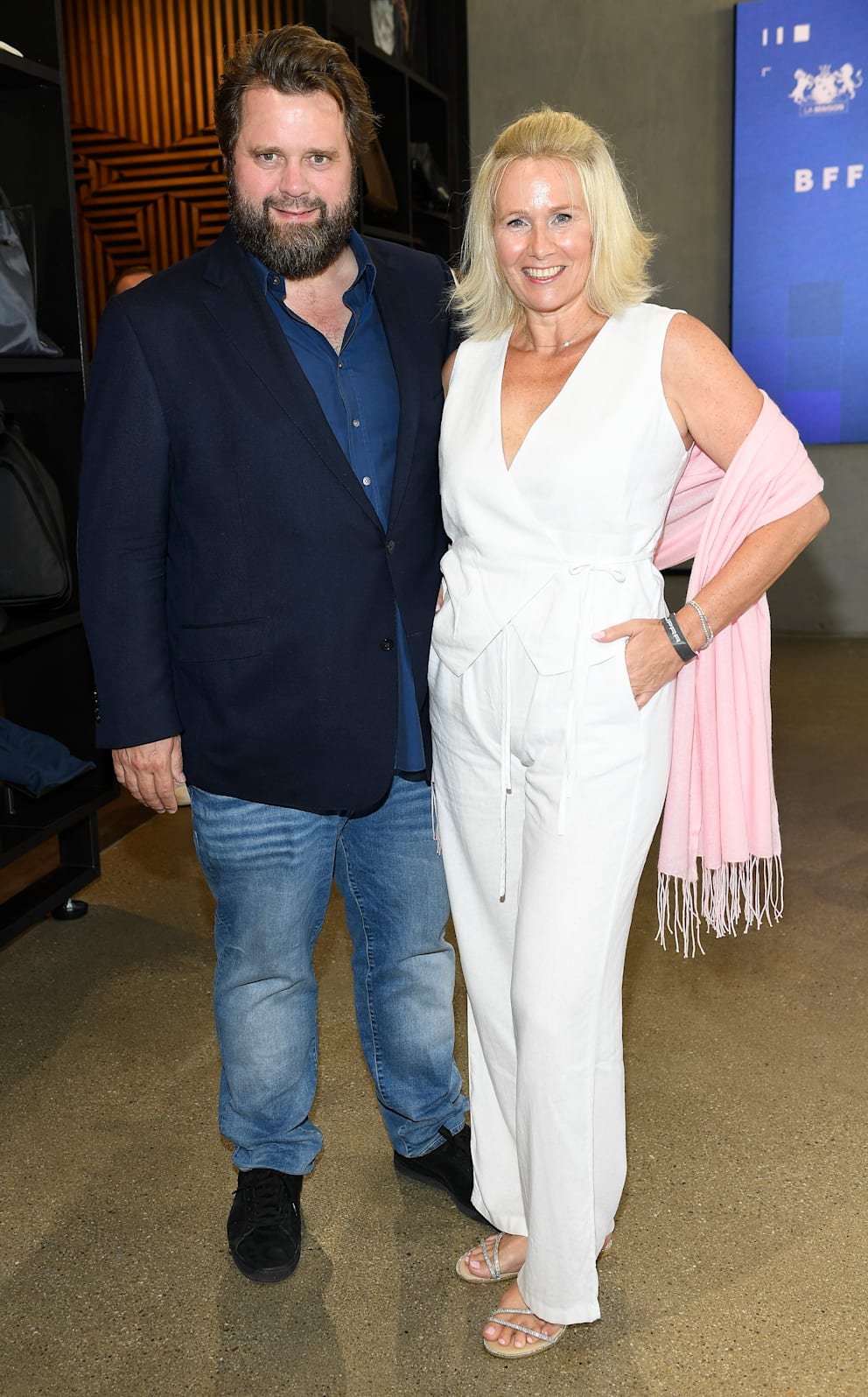 Antoine Monod after the end of the series: “You are thinking about how to fill the hole” | Entertainment 14 Personal happiness: Antoine Monod with his partner Stephanie Zick (55)