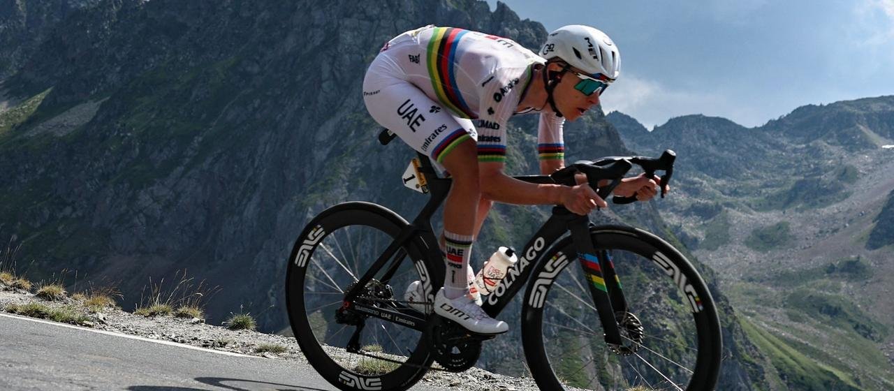 Pogacar on the sixth stage of the Tour de France | AFP Pogacar on the sixth stage of the Tour de France