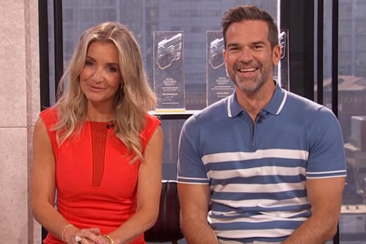 BBC Morning Live's Gethin Jones announces hiatus from show and won't return for several weeks 13 Helen Skelton and Gethin Jones