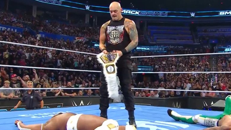 Baron Corbin returns to WWE SmackDown, destroying Trick Williams and Carmelo Hayes 11 Baron Corbin returns to WWE during