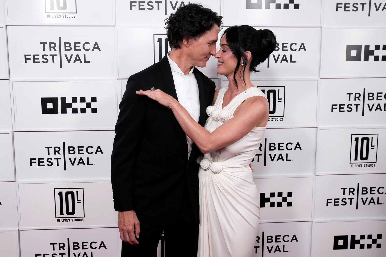 The couple made their red carpet debut together last month at the premiere of Perry's new concert film at the Tribeca Film Festival.
