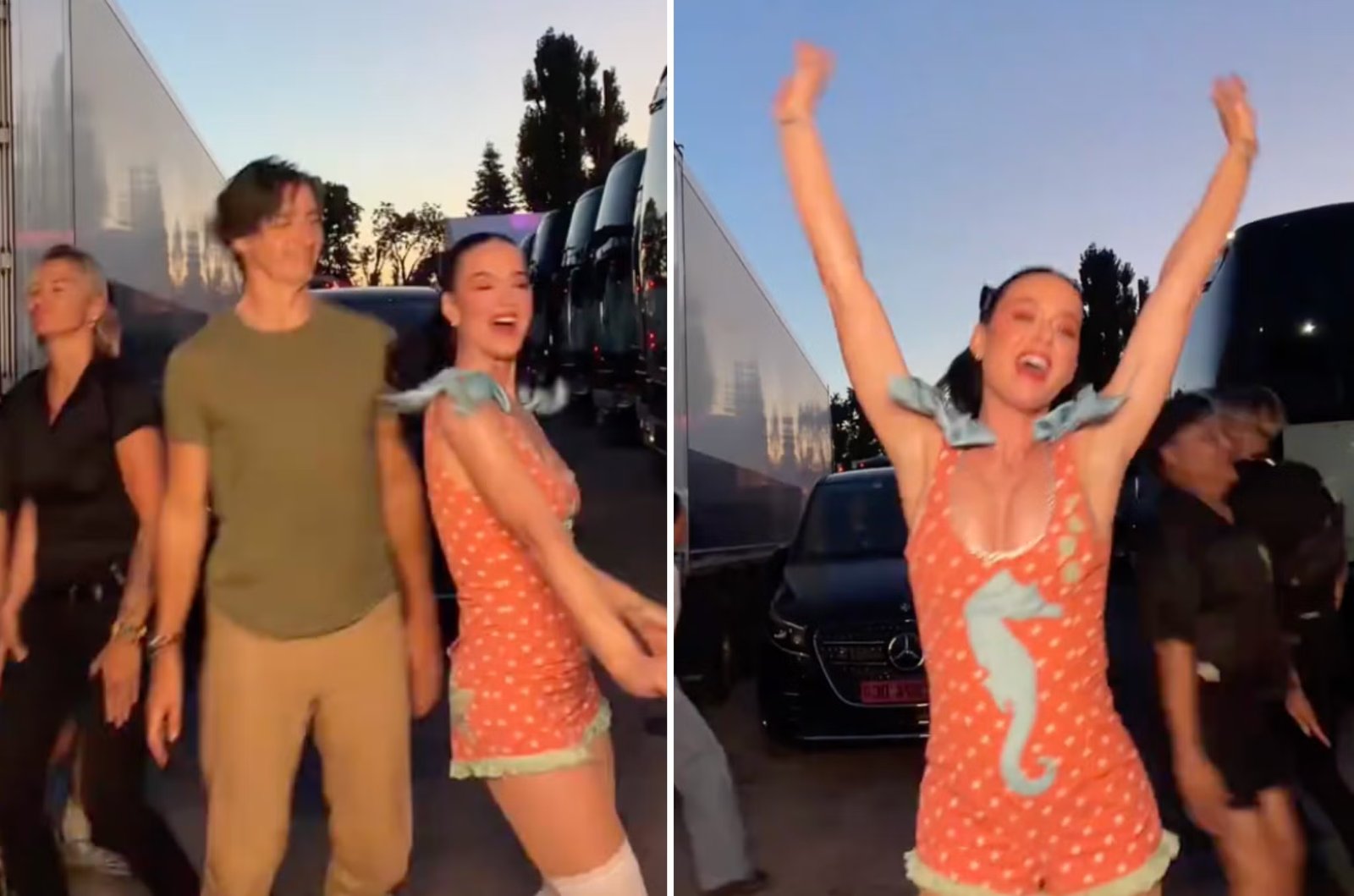 Former Canadian Prime Minister Justin Trudeau appeared in his friend Katy Perry's recent TikTok video.