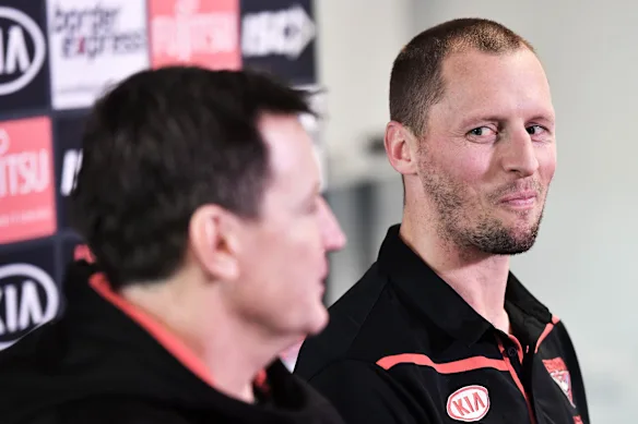 Flashback: Veteran AFL and Geelong premiership player James Kelly announces his retirement in 2017.