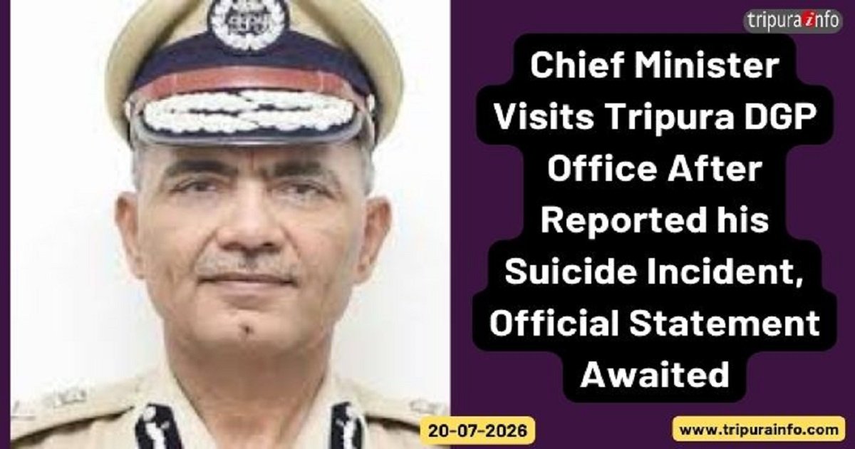 Chief Minister Visits DGP Office in Tripura Following Report of
